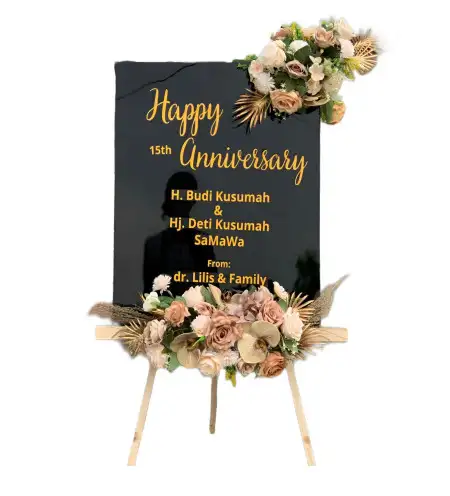 Papan Bunga Akrilik Batujaya